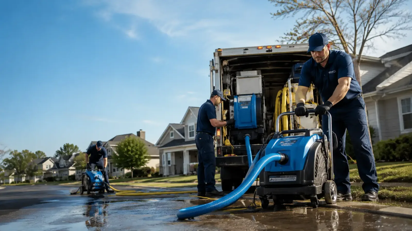 Flood Damage Cleanup in Blossom, TX